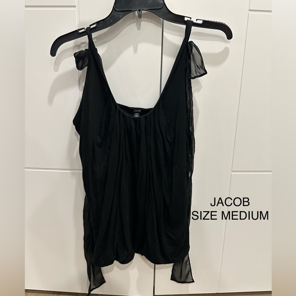 Jacob Elegant Black Women's Blouse